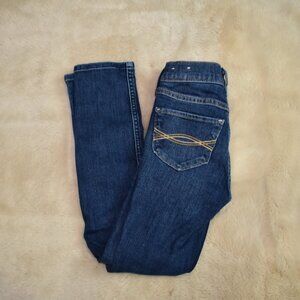 Abercrombie Kids Highrise Distressed Jean Leggings Slim Size 7/8